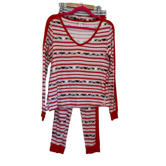 Victoria's Secret Other - Victoria's Secret Christmas Thermal PJ's sz XS EUC
